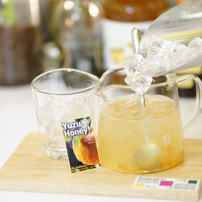 Yuzu Honey Soda